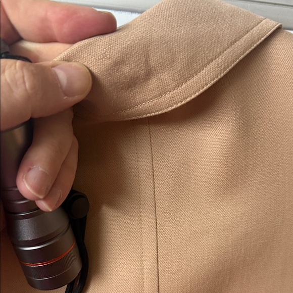 Vintage Hermes Camel Double-Breasted Trench Coat - SPECTACULAR COAT! - Picture 17 of 17